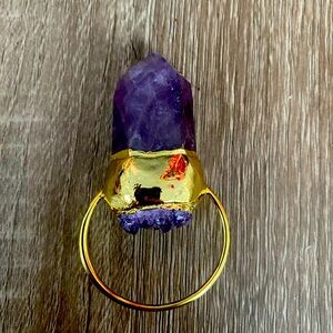 NWT Parker Thatch Amethyst Crystal Charm - The Healer
